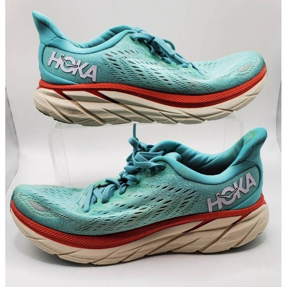 Hoka One‎ One Women's 7B CLIFTON 8 Athletic Running Shoes - Picture 2 of 6